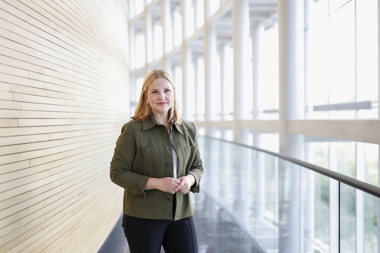 Fotogrāfija 11: Arba KOKALARI in the EP in Strasbourg