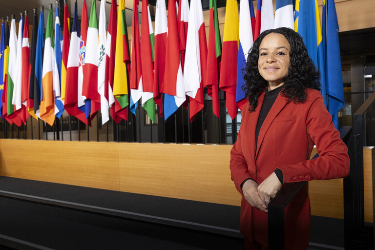 Billede 13: Samira RAFAELA in the EP in Strasbourg