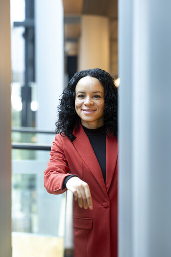 Samira RAFAELA in the EP in Strasbourg