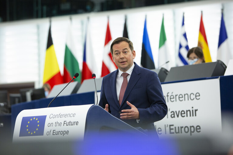 Photo 2: Conference on the Future of Europe (CoFoE) - Inaugural Plenary