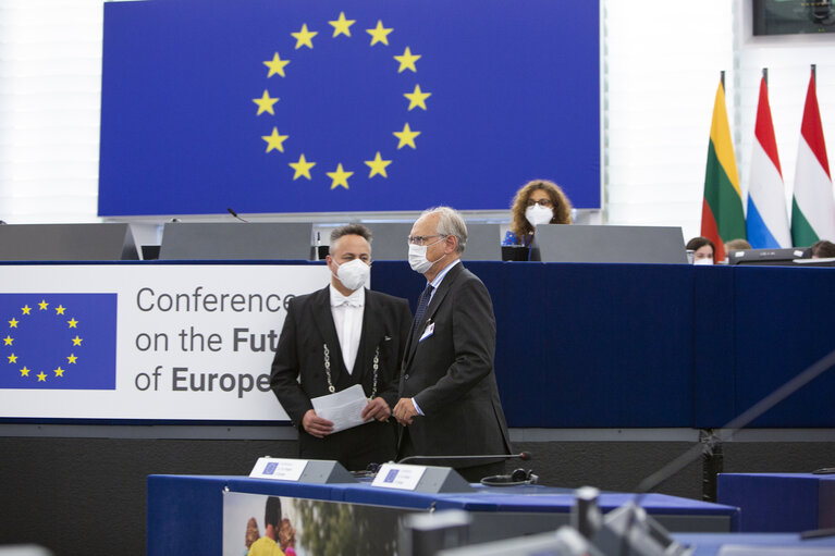 Photo 4: Conference on the Future of Europe (CoFoE) - Inaugural Plenary