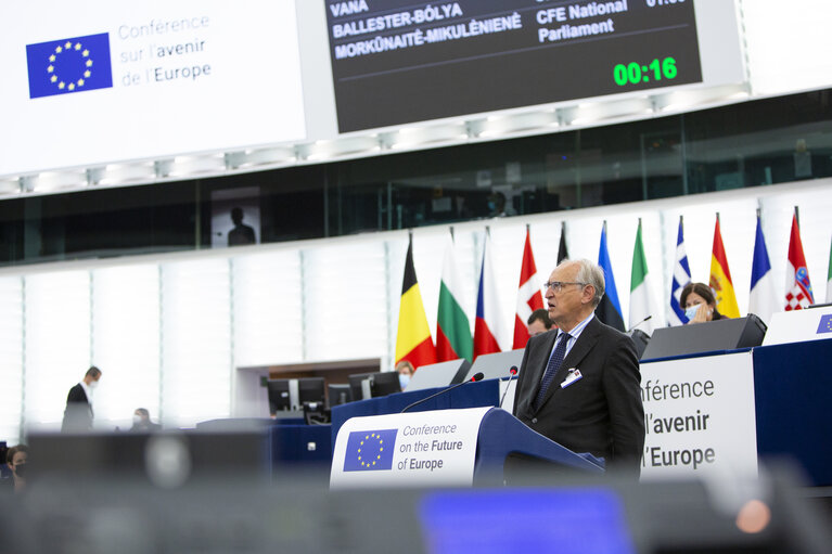 Photo 5: Conference on the Future of Europe (CoFoE) - Inaugural Plenary