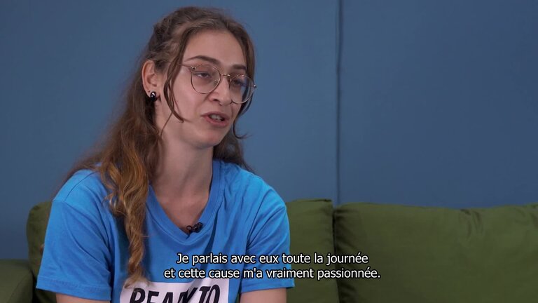 Rencontre des jeunes européens | L’histoire de Clara: «Je veux que les gens se sentent chez eux, où qu’ils soient.»