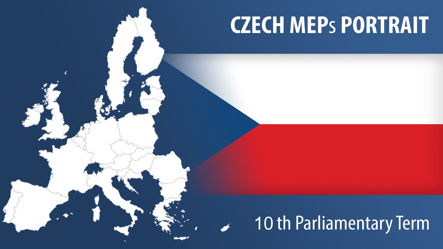 Czech MEPs official portraits - 10th Parliamentary term.