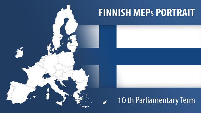 Finnish MEPs official portraits - 10th Parliamentary term