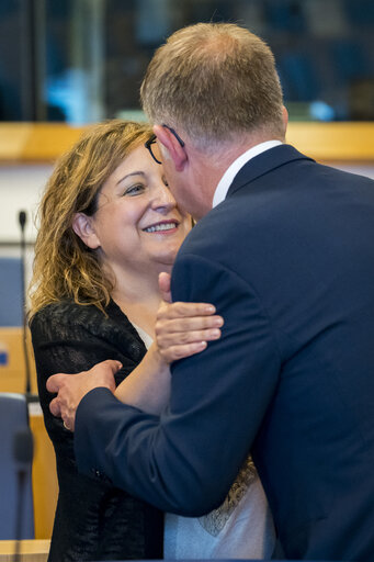 Photo 7 : Meeting of the EP Conference of President