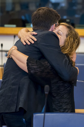 Photo 8 : Meeting of the EP Conference of President