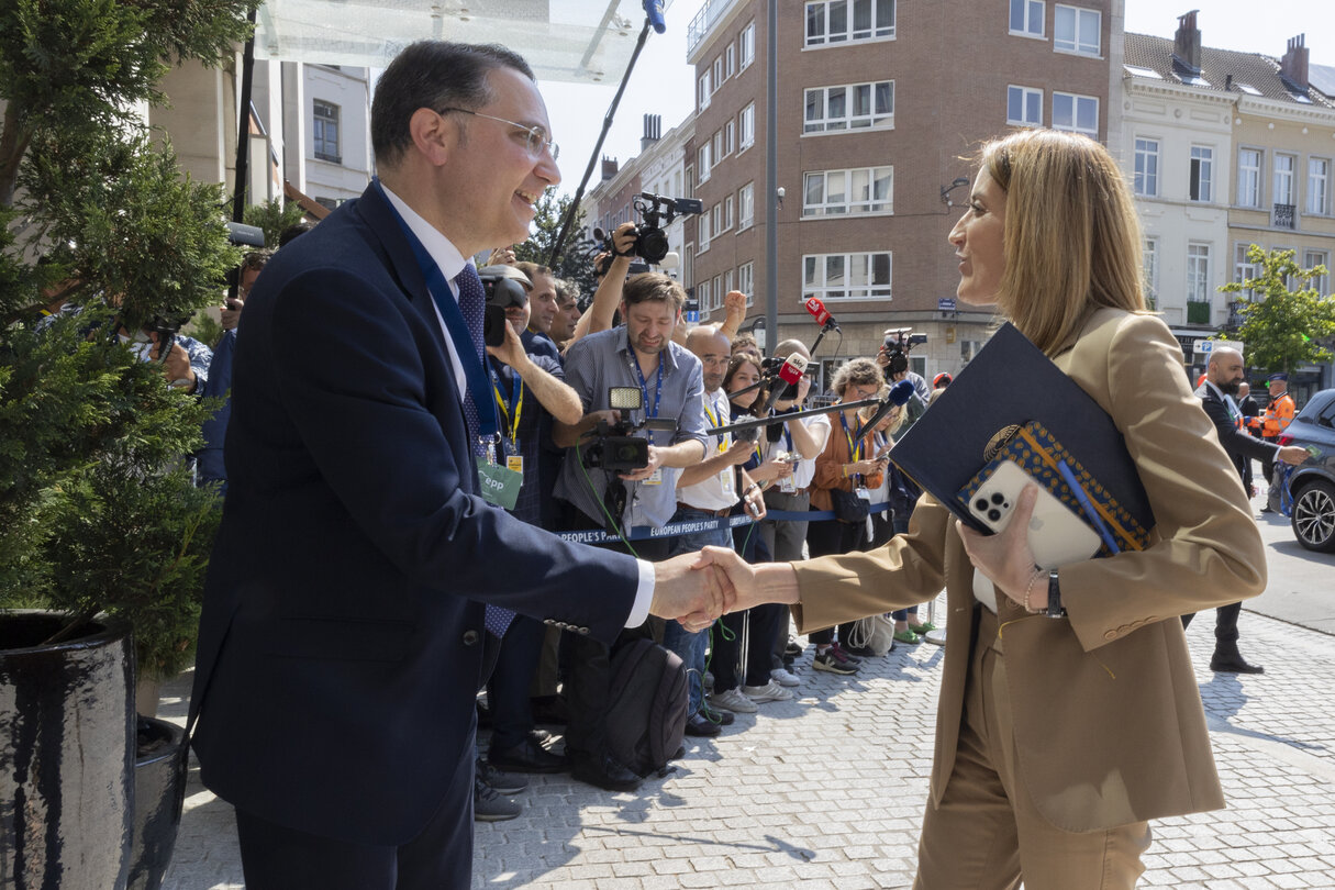 EPP leaders meet ahead of the European Council meeting