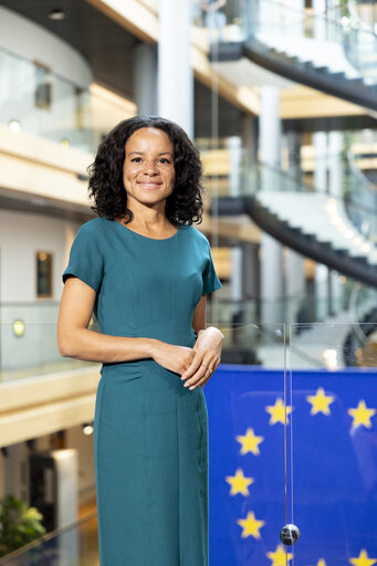 Suriet 13: Samira RAFAELA in the EP in Strasbourg