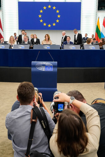 EP Plenary session - Election of the new EP President