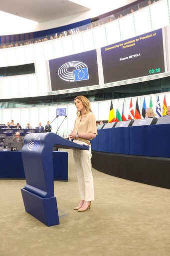 Zdjęcie 49: EP Plenary session - Election of the new EP President