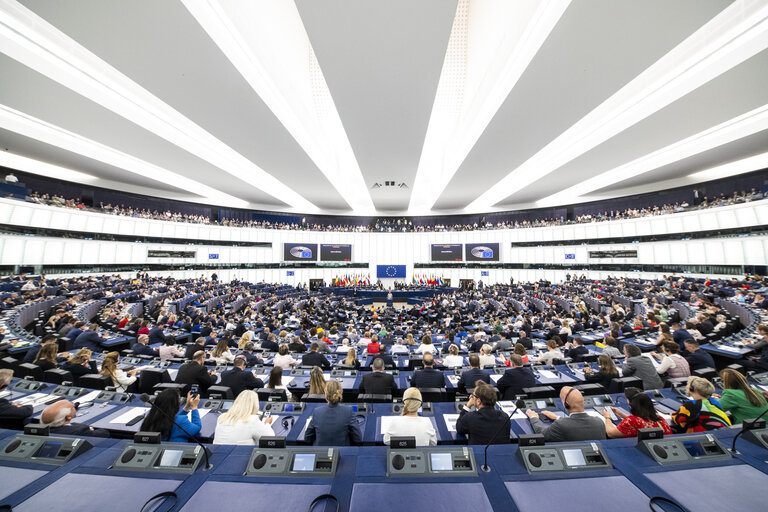 Zdjęcie 41: EP Plenary session - Election of the new EP President