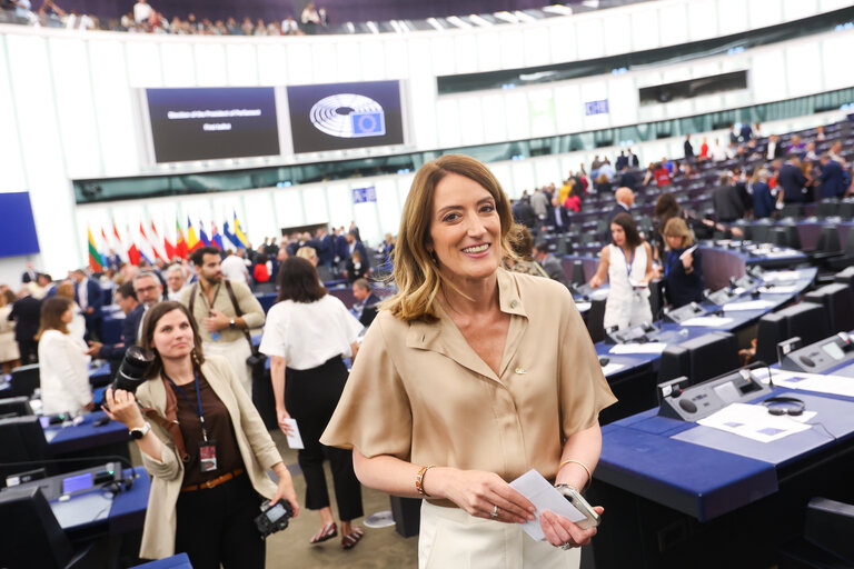 Zdjęcie 19: EP Plenary session - Election of the new EP President