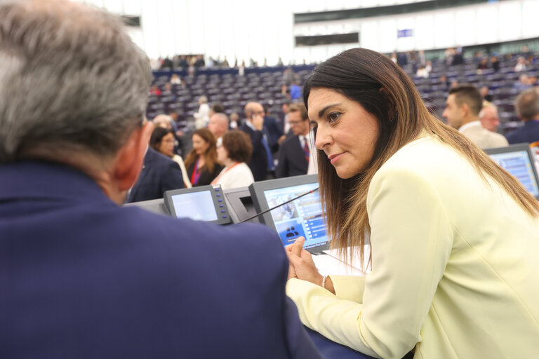 Zdjęcie 10: EP Plenary session - Election of the new EP President