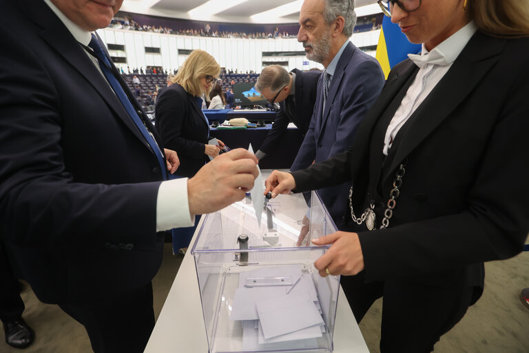 Zdjęcie 7: EP Plenary session - Election of the new EP President