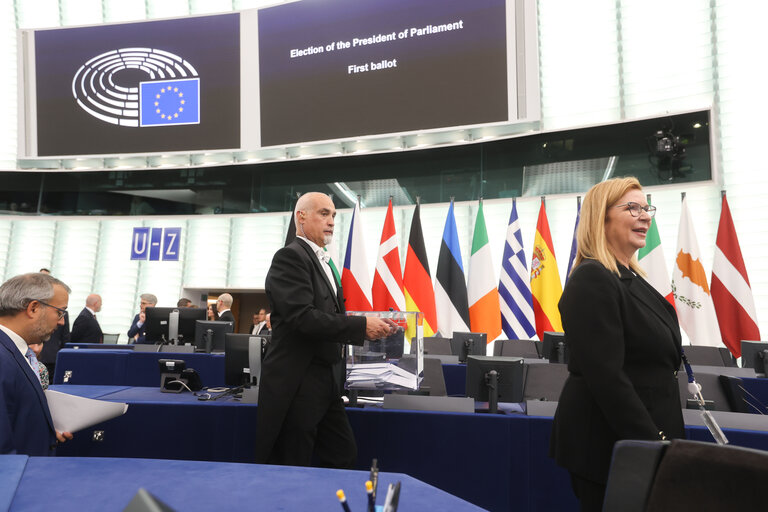 EP Plenary session - Election of the new EP President