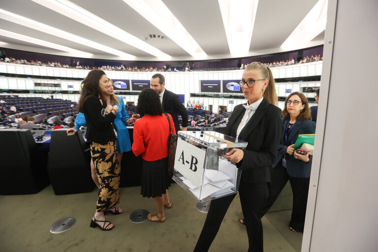 Fotografie 40: EP Plenary session - Election of the new EP President