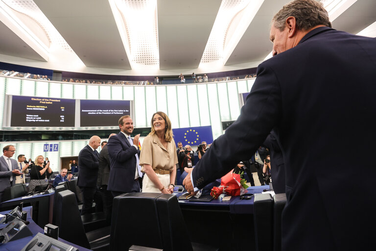 Foto 23: EP Plenary session - Election of the new EP President