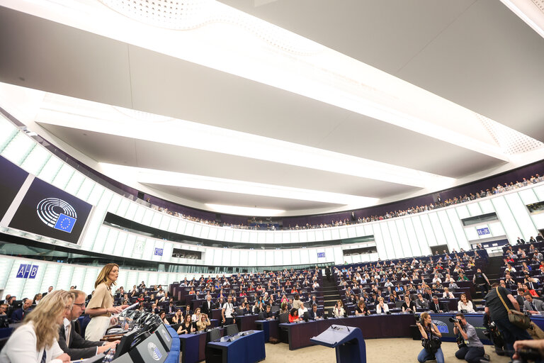 Foto 17: EP Plenary session - Election of the new EP President