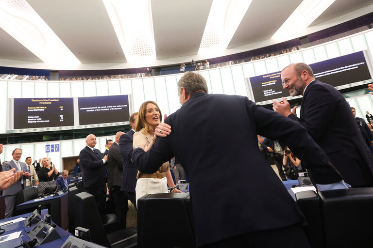 Fotografie 24: EP Plenary session - Election of the new EP President