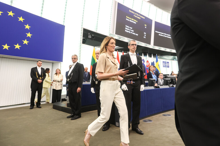 EP Plenary session - Election of the new EP President