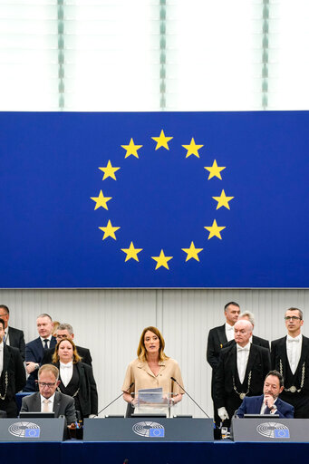 Fotogrāfija 20: EP Plenary session - Election of the new EP President