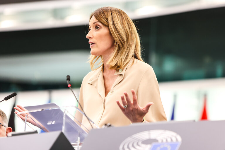 Fotografie 13: EP Plenary session - Election of the new EP President