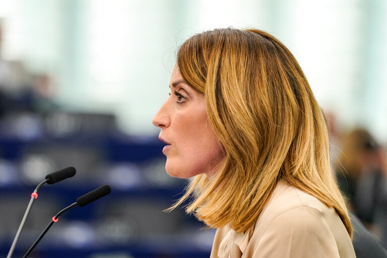 Photo 5 : EP Plenary session - Election of the new EP President