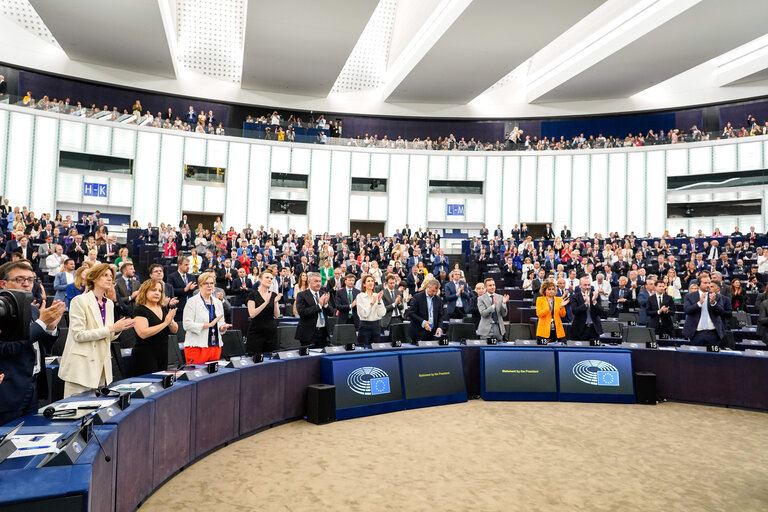 Foto 6: EP Plenary session - Election of the new EP President