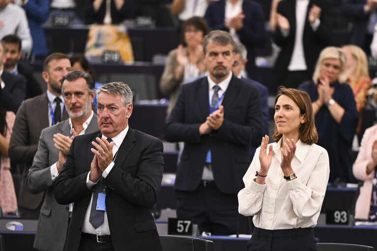 Fotagrafa 12: EP Plenary session.- Election of the new EP President