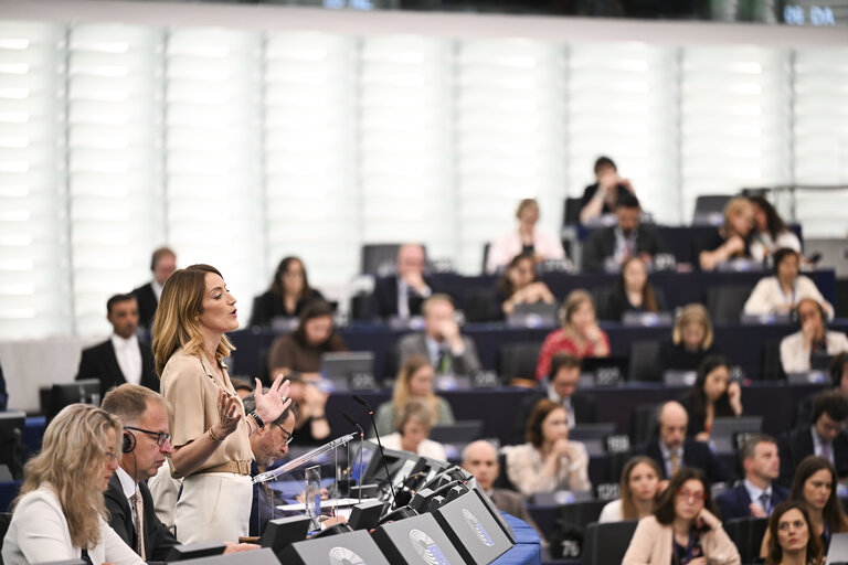 Fotagrafa 14: EP Plenary session.- Election of the new EP President