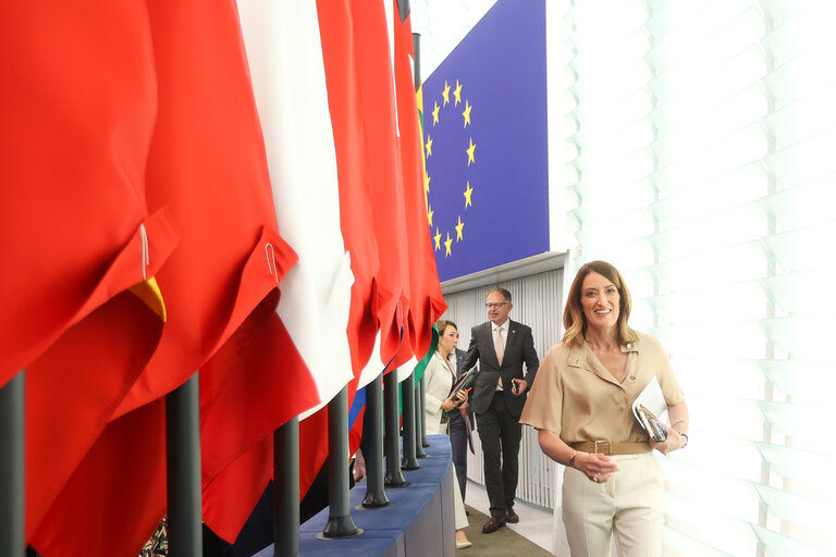 EP Plenary session - Election of the new EP President