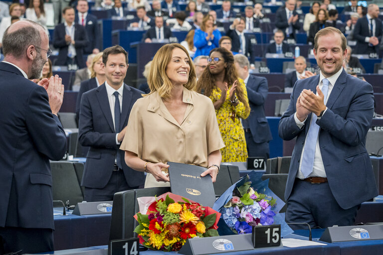 Fotagrafa 19: EP Plenary session.- Election of the new EP President