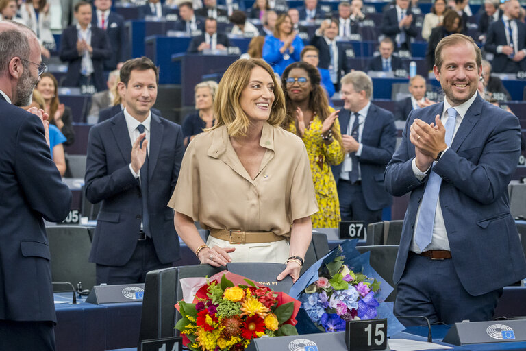 Fotagrafa 21: EP Plenary session.- Election of the new EP President