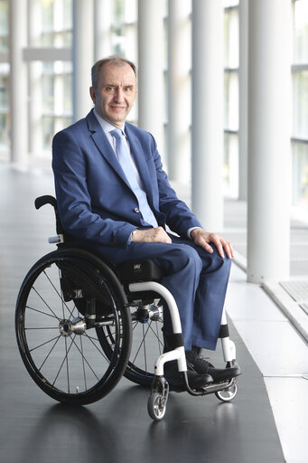 Pal SZEKERES in the EP in Strasbourg