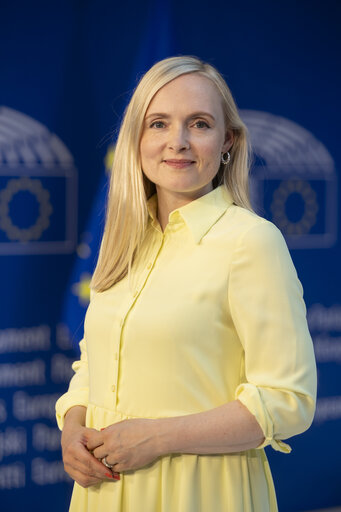 Fotografia 11: Maria OHISALO in the EP in Strasbourg