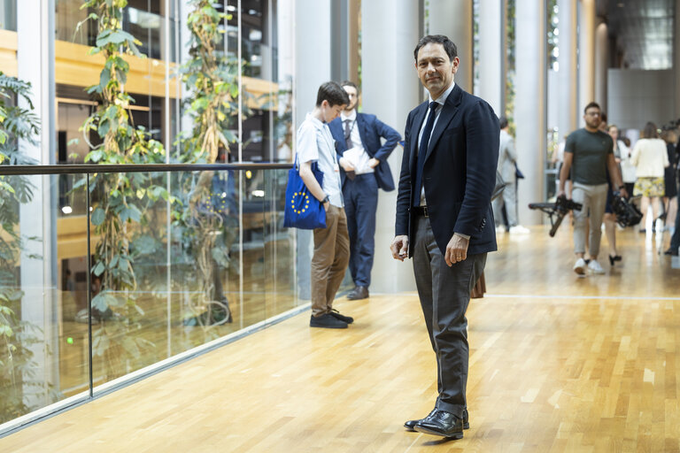 Fotografija 1: Ruggero RAZZA in the EP in Strasbourg