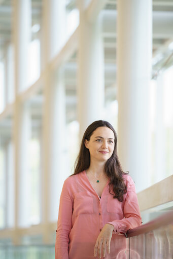 Chloé RIDEL in the EP in Strasbourg