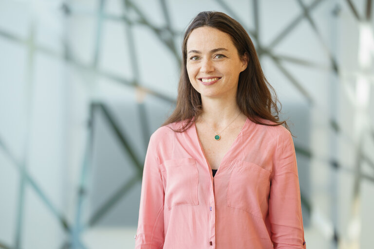 Chloé RIDEL in the EP in Strasbourg