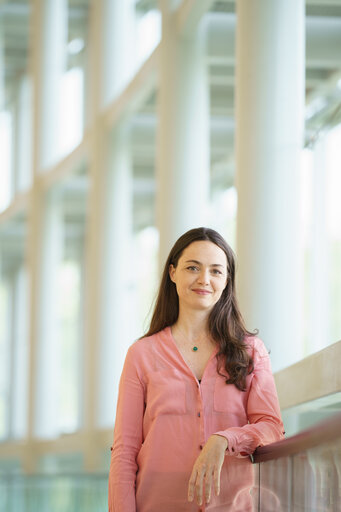 Chloé RIDEL in the EP in Strasbourg