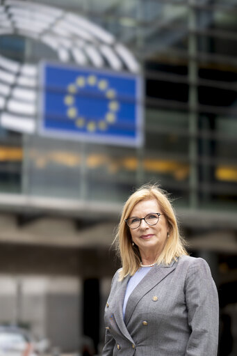 Φωτογραφία 3: Malgorzata GOSIEWSKA in the EP in Brussels