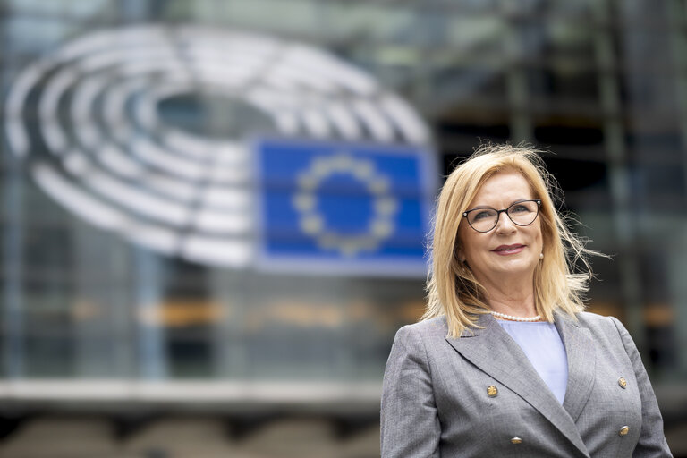 Φωτογραφία 4: Malgorzata GOSIEWSKA in the EP in Brussels