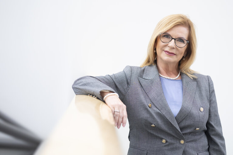 Φωτογραφία 14: Malgorzata GOSIEWSKA in the EP in Brussels