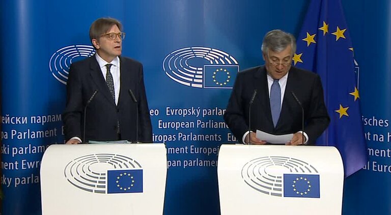 Statement by Antonio TAJANI, EP President on the chemical attacks in Syria: extracts from the press point