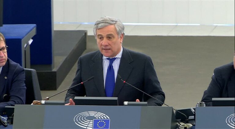 Statement by Antonio TAJANI, EP President on the avalanche in Italy