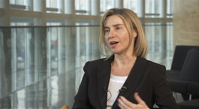 Interview of Federica MOGHERINI, High Representative of the Union for Foreign Affairs and Security Policy and Vice-President of the EC on external issues of the EC