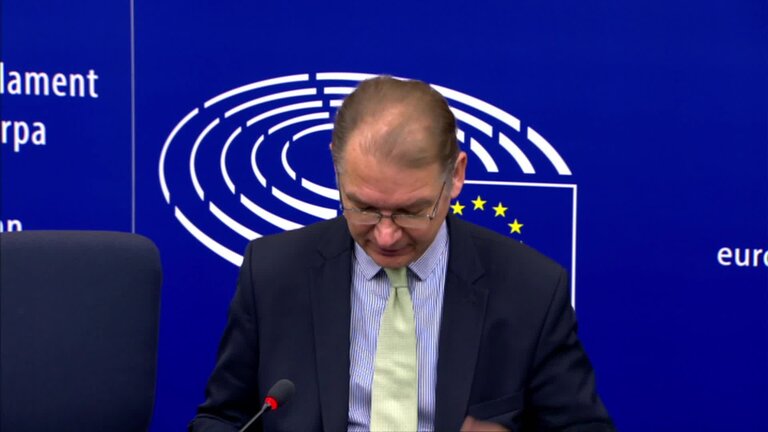 Press conference by Philippe LAMBERTS (Greens/EFA, BE), Greens/EFA Group Leader: Greens/EFA press briefing