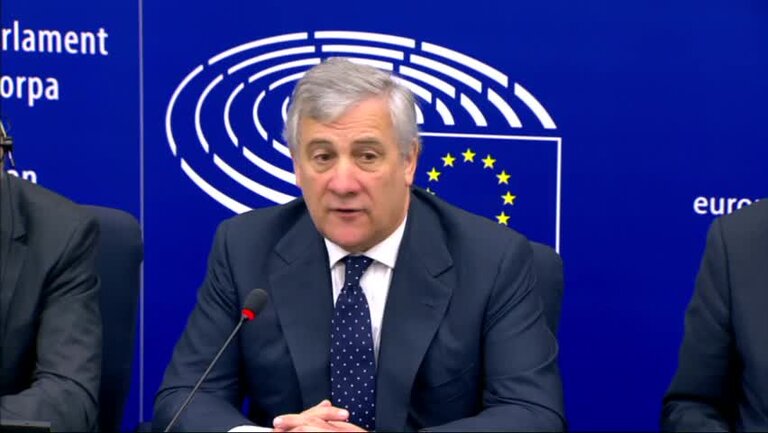 Launch of the new website " WHAT EUROPE DOES FOR ME": extracts from the press conference by Antonio TAJANI, EP President