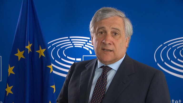 Statement by Antonio TAJANI, EP President, on Eurobarometre: Italian version