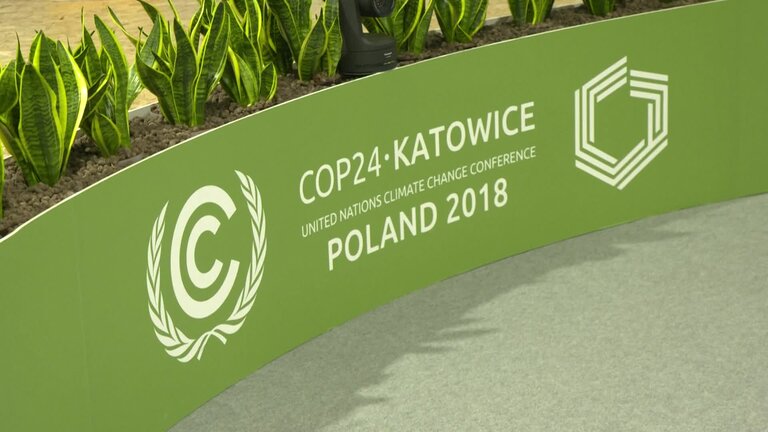 UN Climate Change Conference (COP24) in Katowice, Poland: atmosphere at the COP24 Katowice